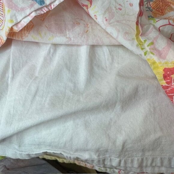 Girls Cherokee Multicolor Floral Print Dress 3T Cotton Sleeveless Sundress - Picture 3 of 10